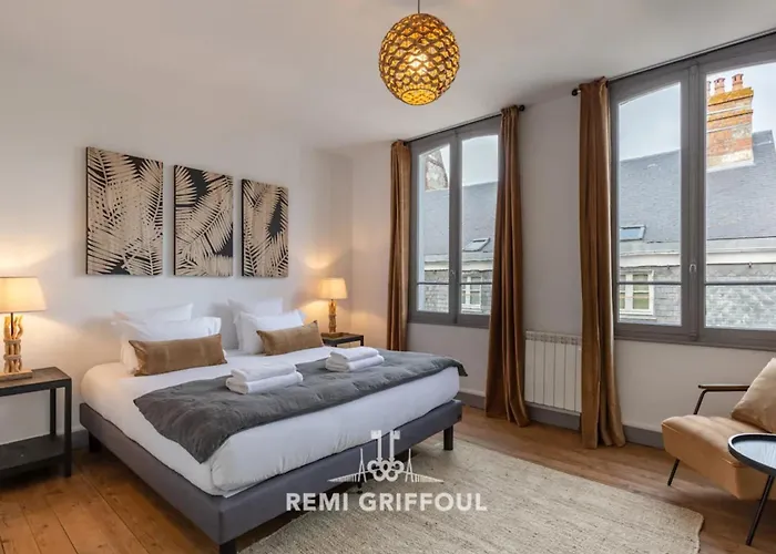 La Maison D'etienne - King Size Beds - Center - 4p Honfleur